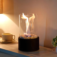 Classic Open Flame Oil Table Lamp