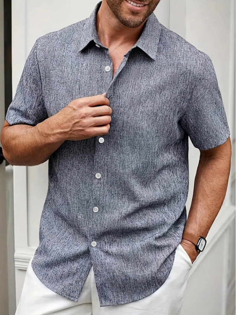 Classic Short Sleeve Shirt for Men