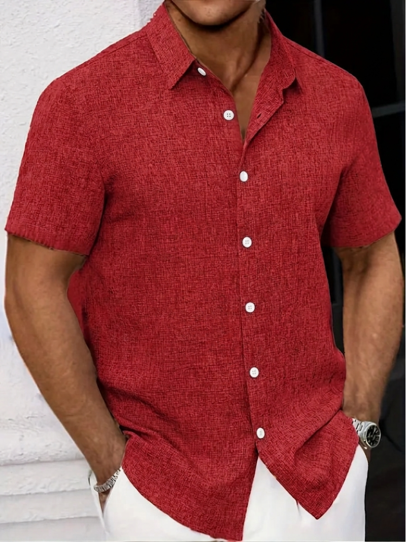 Classic Short Sleeve Shirt for Men