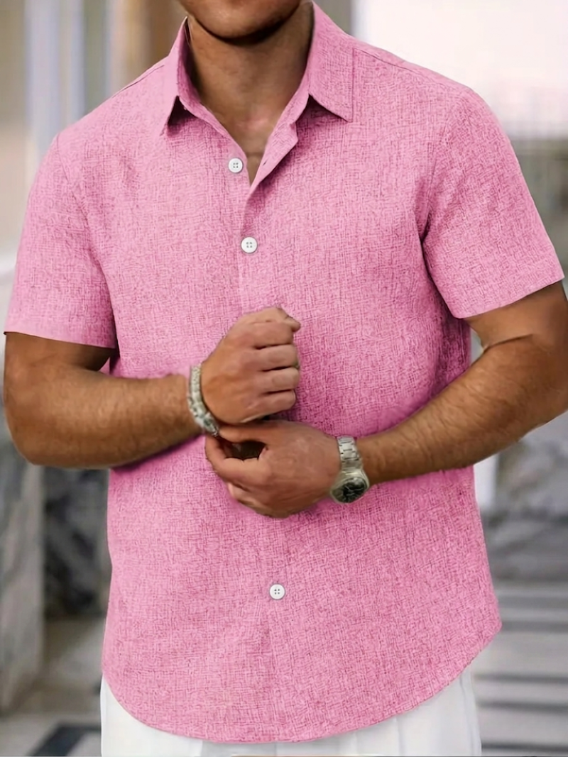 Classic Short Sleeve Shirt for Men