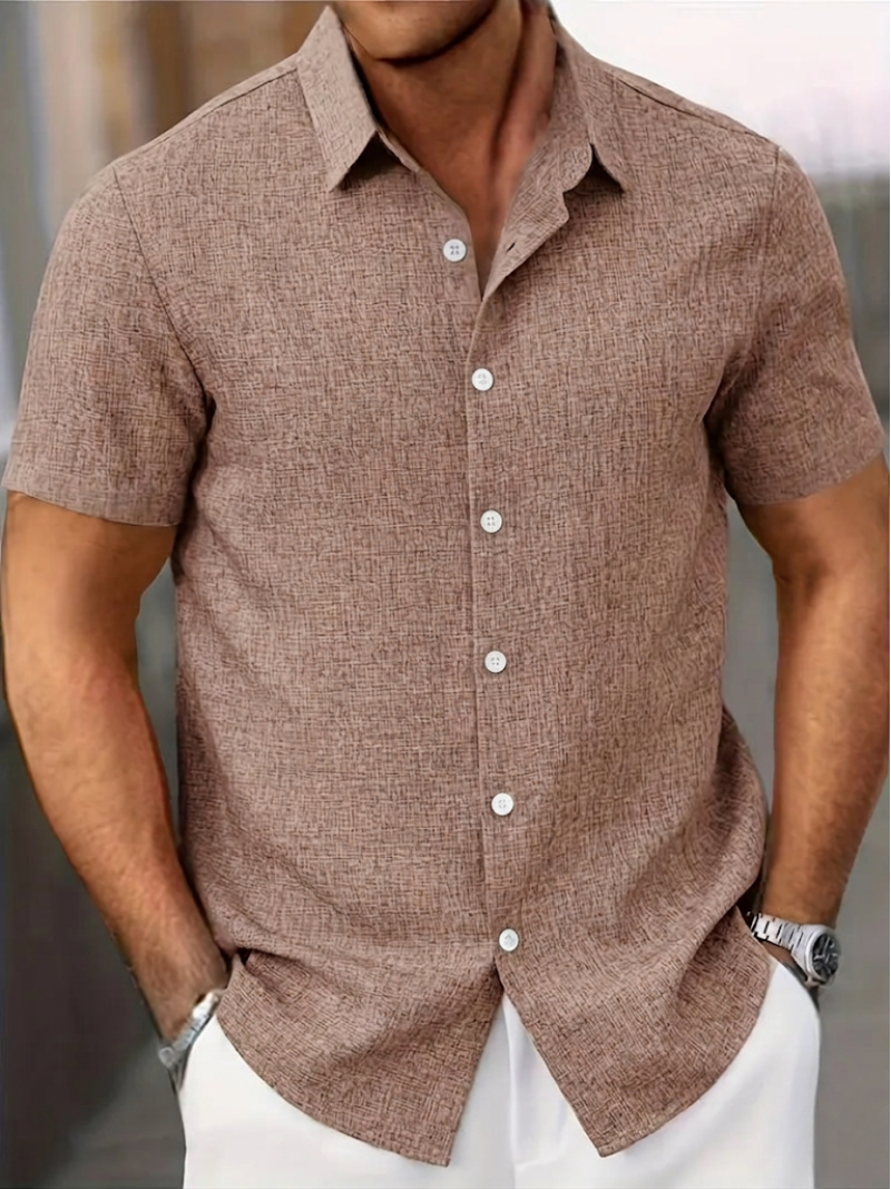 Classic Short Sleeve Shirt for Men