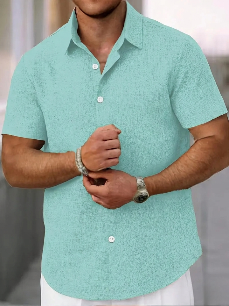 Classic Short Sleeve Shirt for Men
