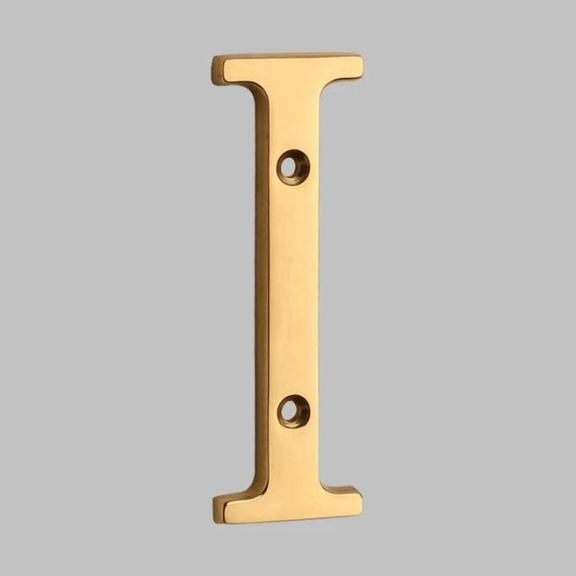 Classic Solid Brass House Numbers