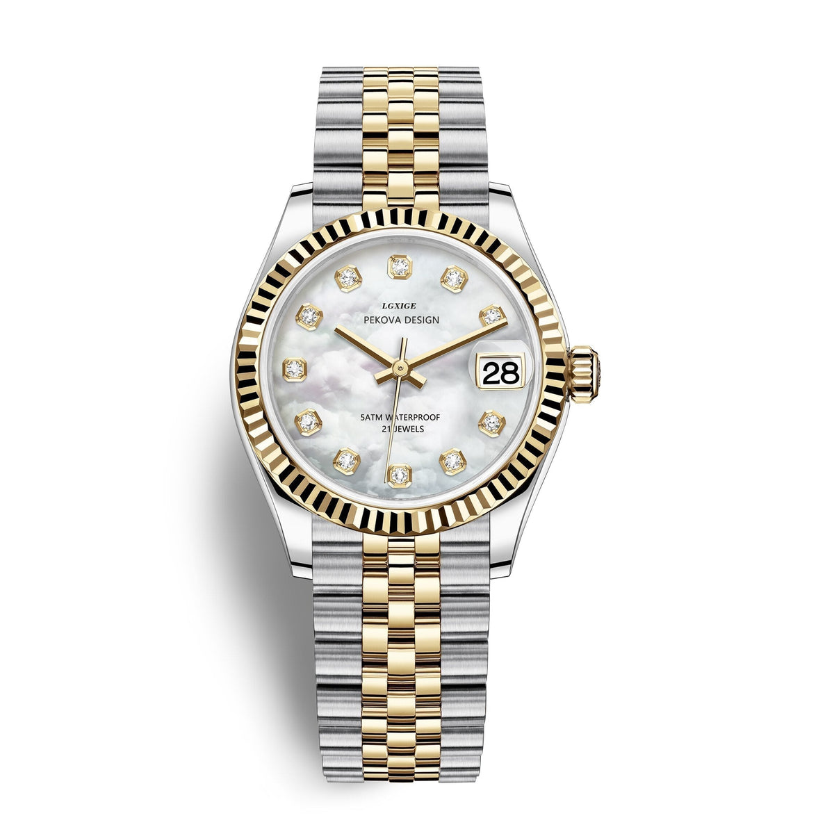 Classic Stainless Steel Wristwatch