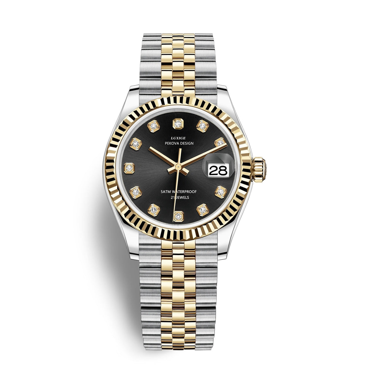 Classic Stainless Steel Wristwatch