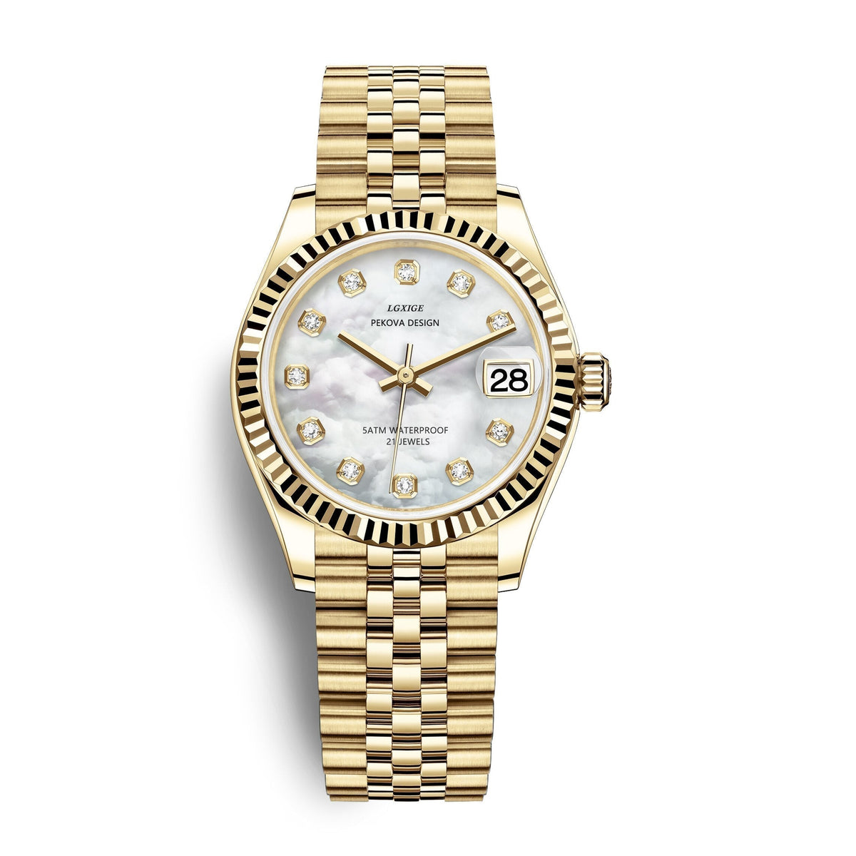 Classic Stainless Steel Wristwatch