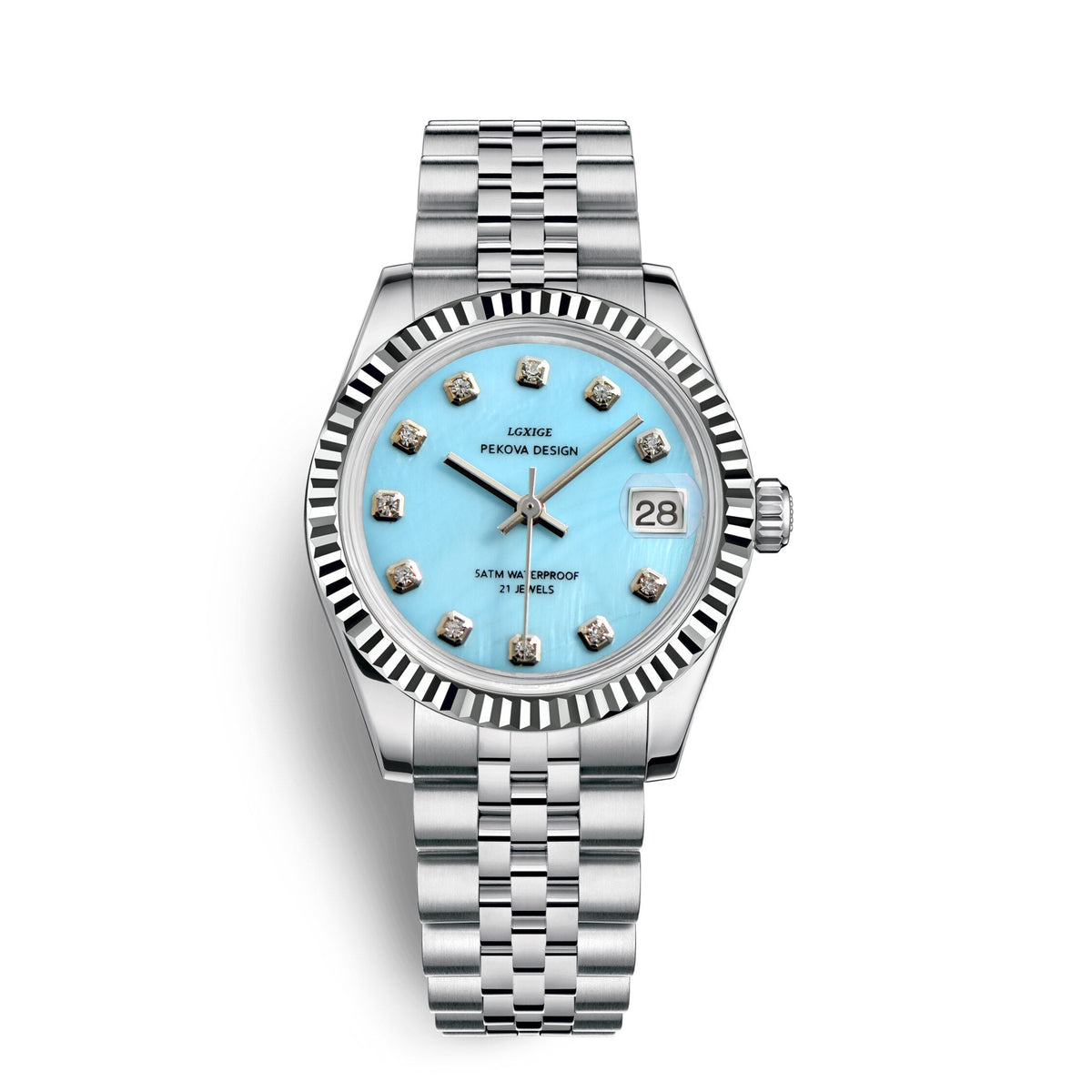 Classic Stainless Steel Wristwatch
