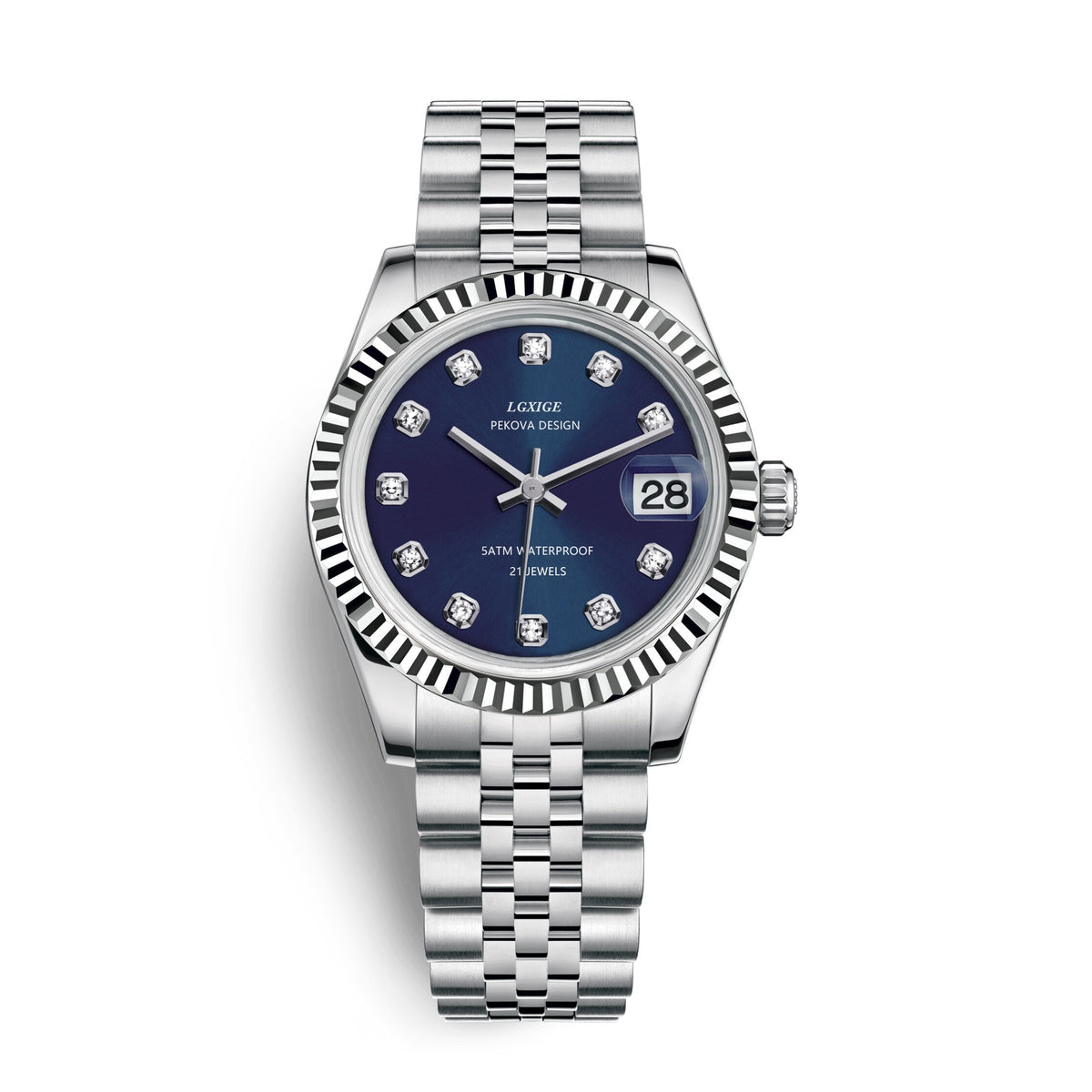 Classic Stainless Steel Wristwatch