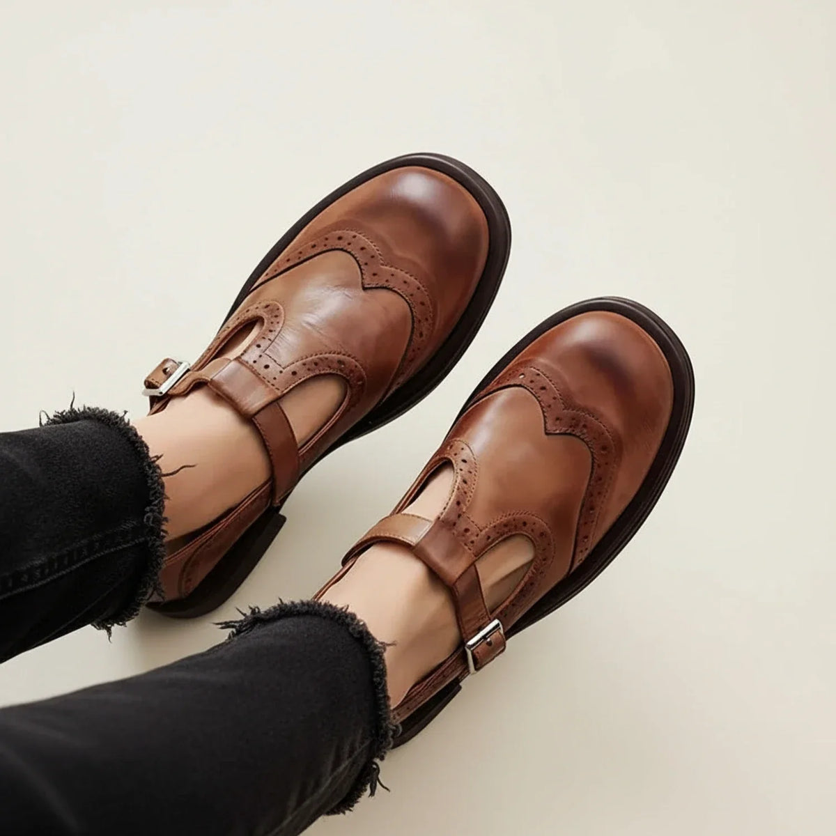 Classic Women's T-Strap Mary Jane Shoes