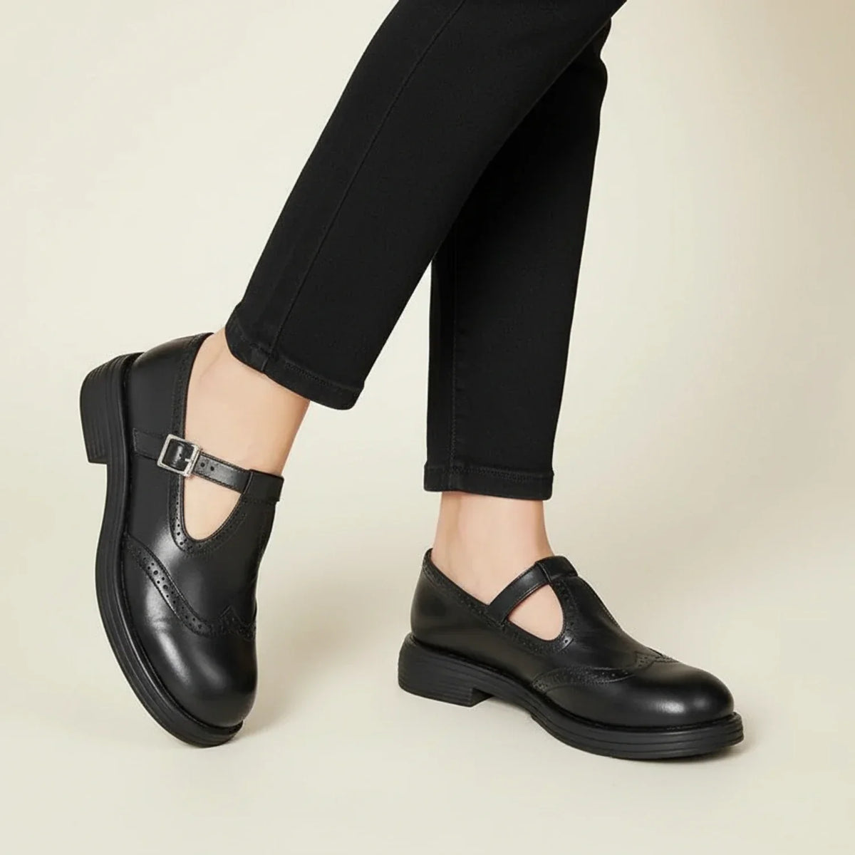 Classic Women's T-Strap Mary Jane Shoes