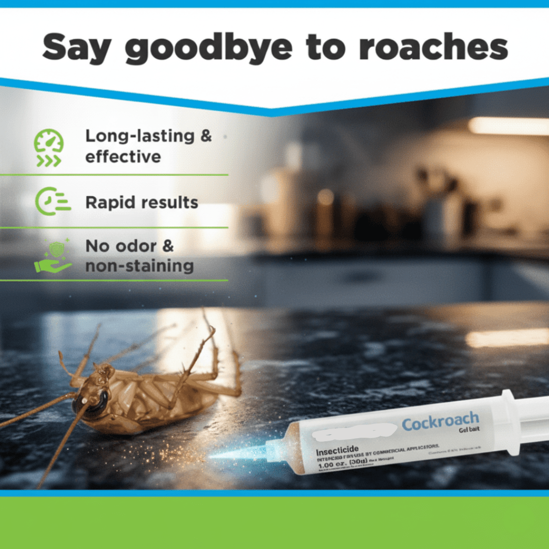 Cockroach Gel Bait for Effective Indoor and Outdoor Use