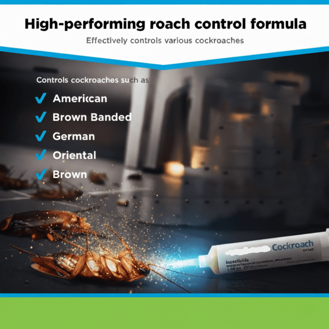 Cockroach Gel Bait for Effective Indoor and Outdoor Use