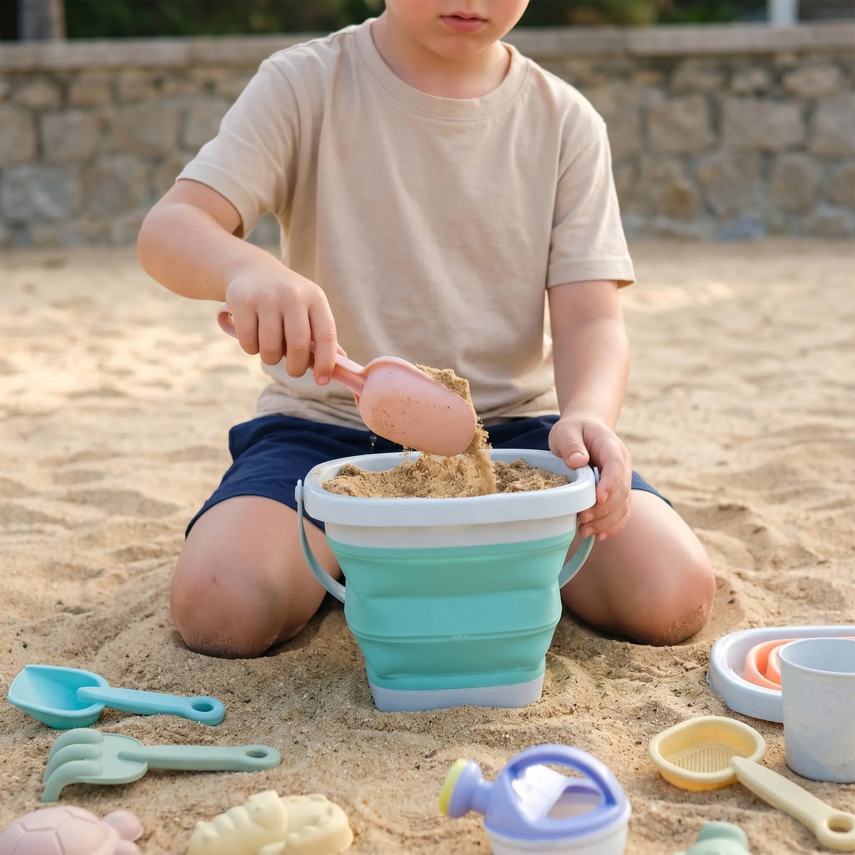 Collapsible Beach Toy Set