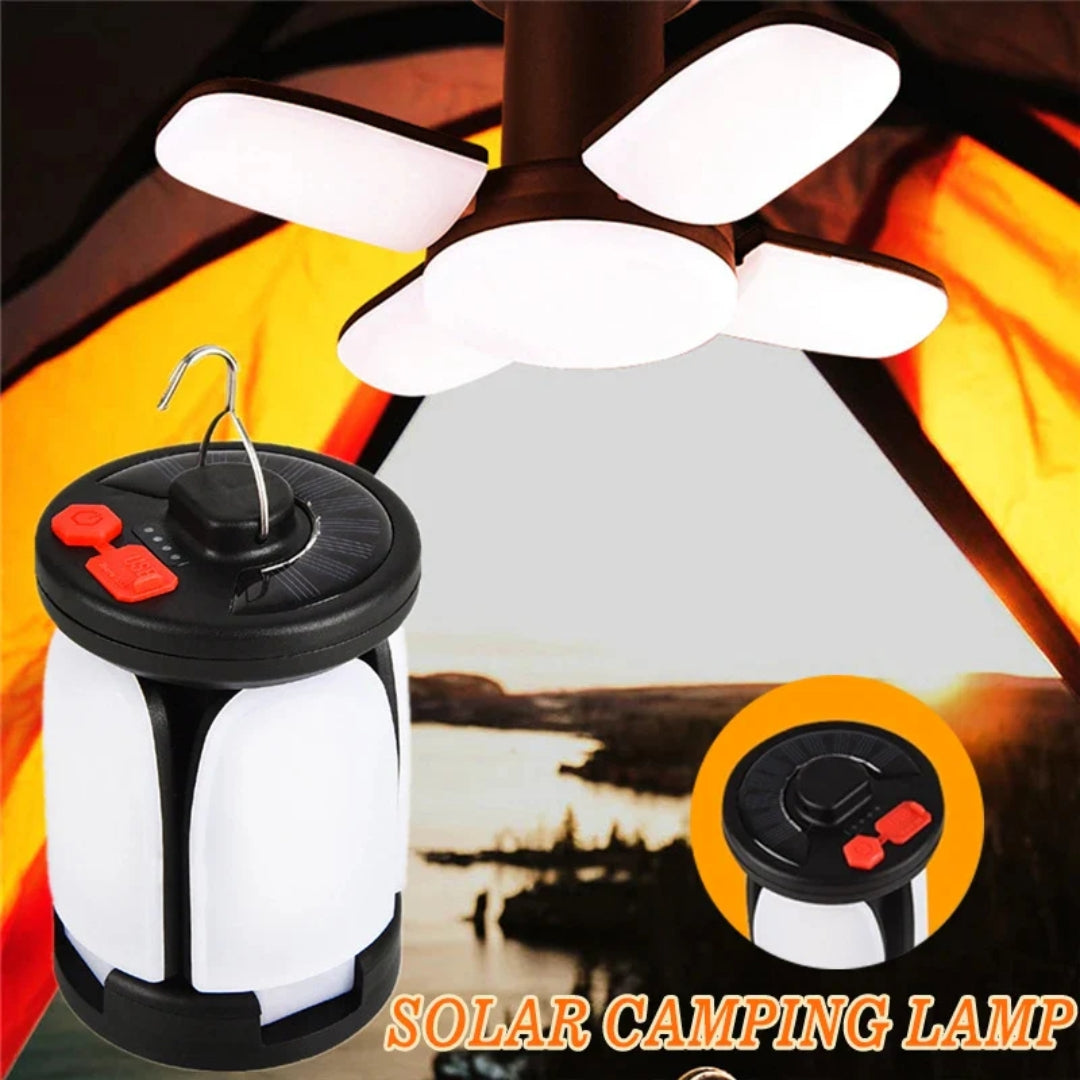 Collapsible Solar USB Camping Lantern