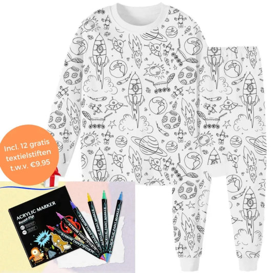 Colorable Pajamas - Creative Kids' Pajamas to Color Yourself
