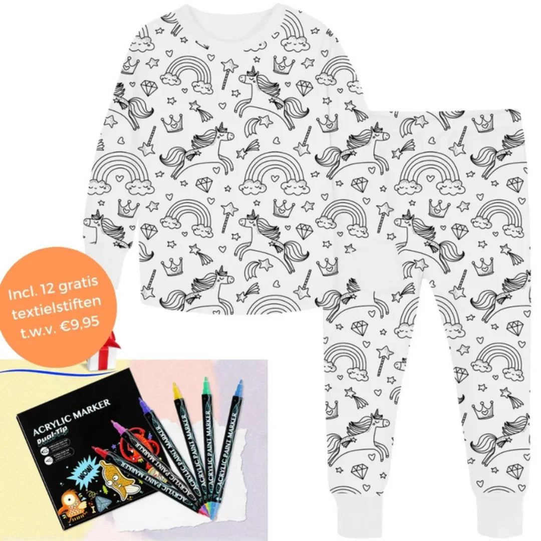 Colorable Pajamas - Creative Kids' Pajamas to Color Yourself