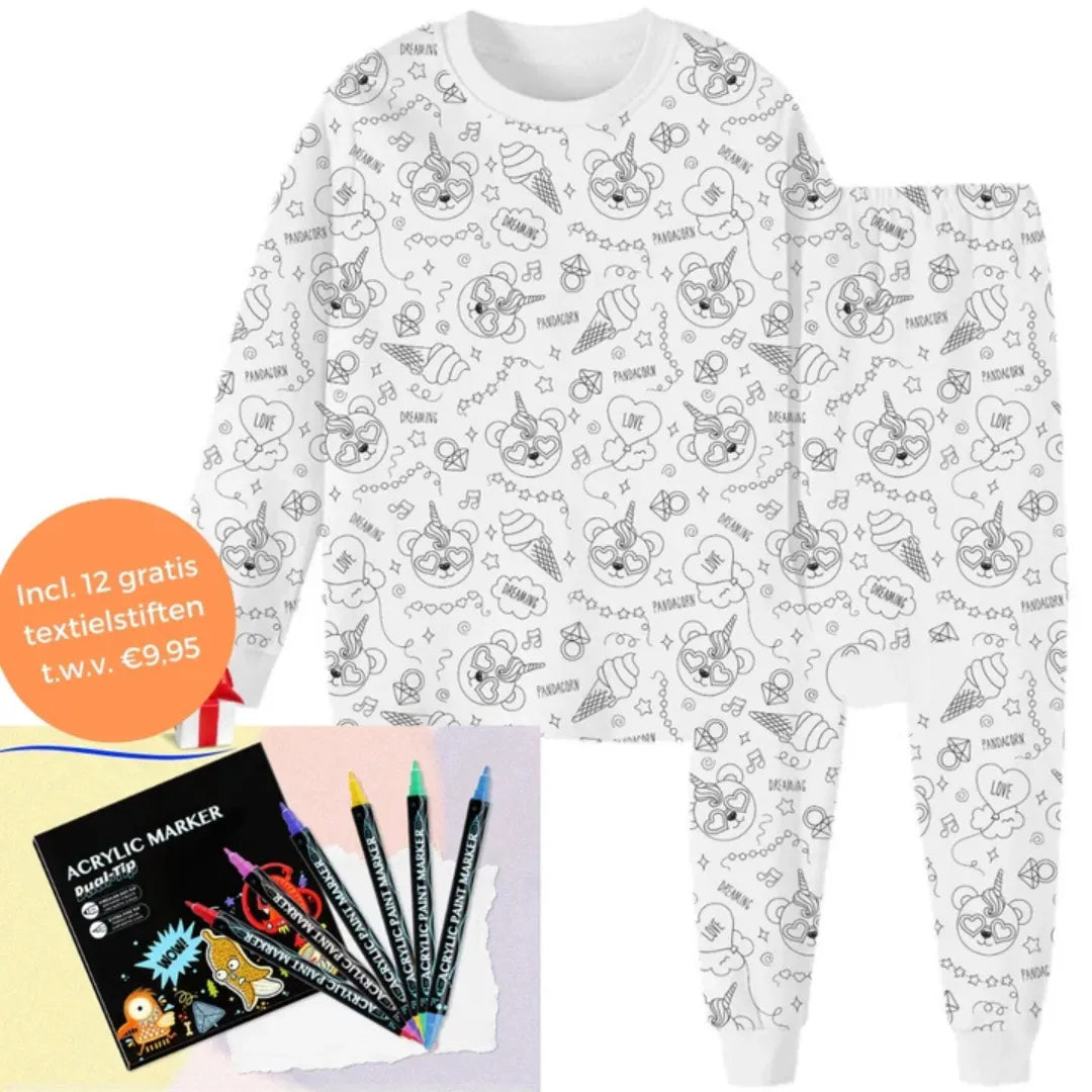 Colorable Pajamas - Creative Kids' Pajamas to Color Yourself