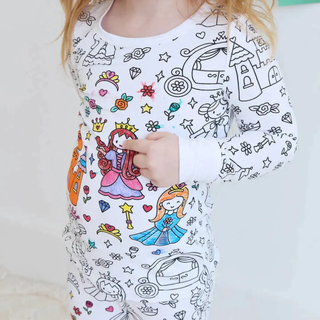 Colorable Pajamas - Creative Kids' Pajamas to Color Yourself