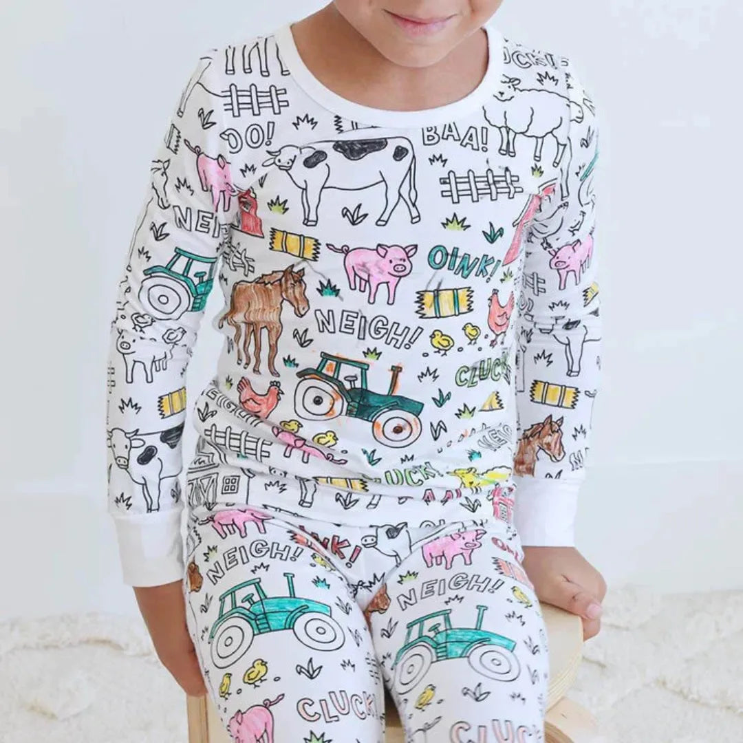 Colorable Pajamas - Creative Kids' Pajamas to Color Yourself