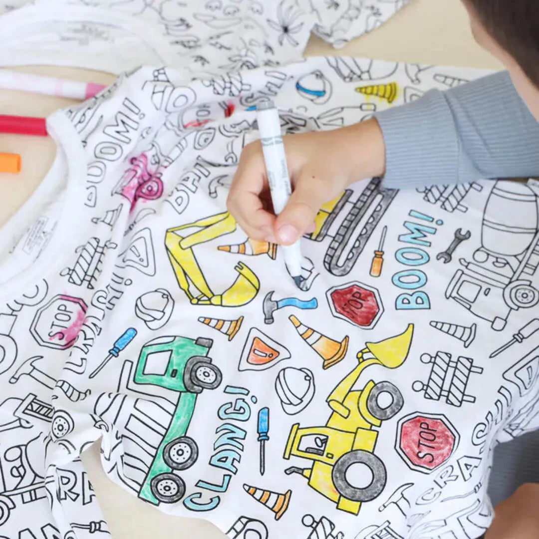 Colorable Pajamas - Creative Kids' Pajamas to Color Yourself