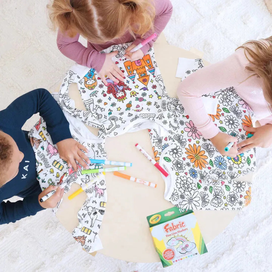 Colorable Pajamas - Creative Kids' Pajamas to Color Yourself