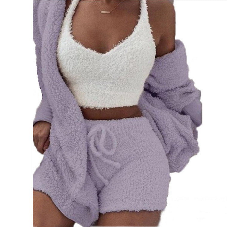 Comfortable 3-Piece Set - Warm and Elegant for Any Occasion