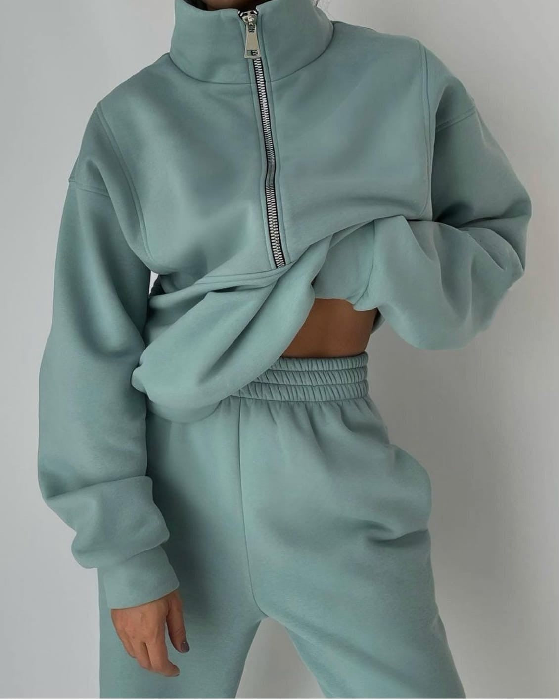 Comfortable Fleece Loungewear Set