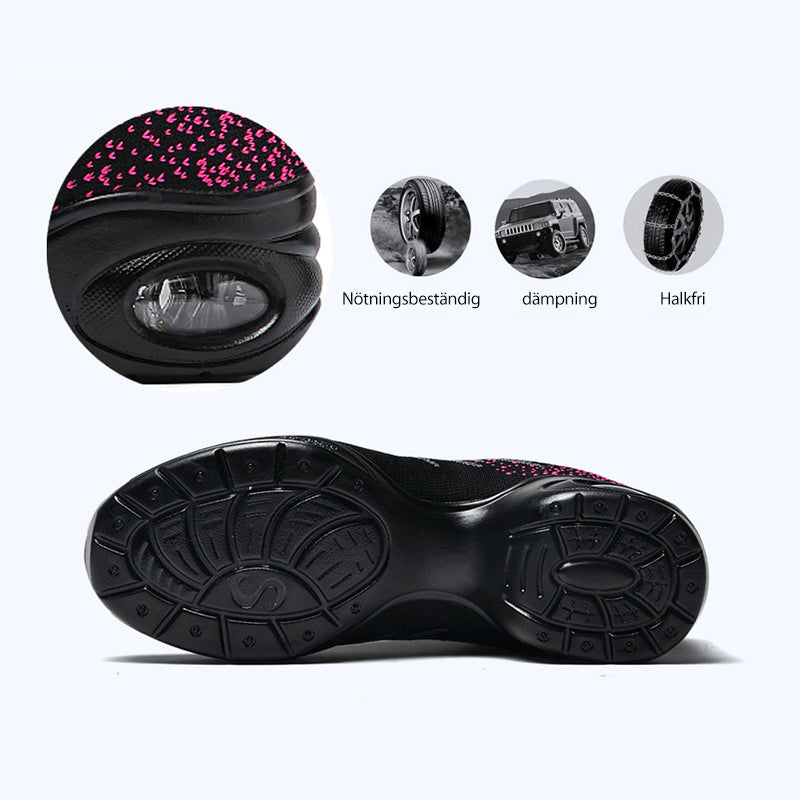 Comfortable Jazz Dance Shoes with Mesh Upper for Outdoor Sports