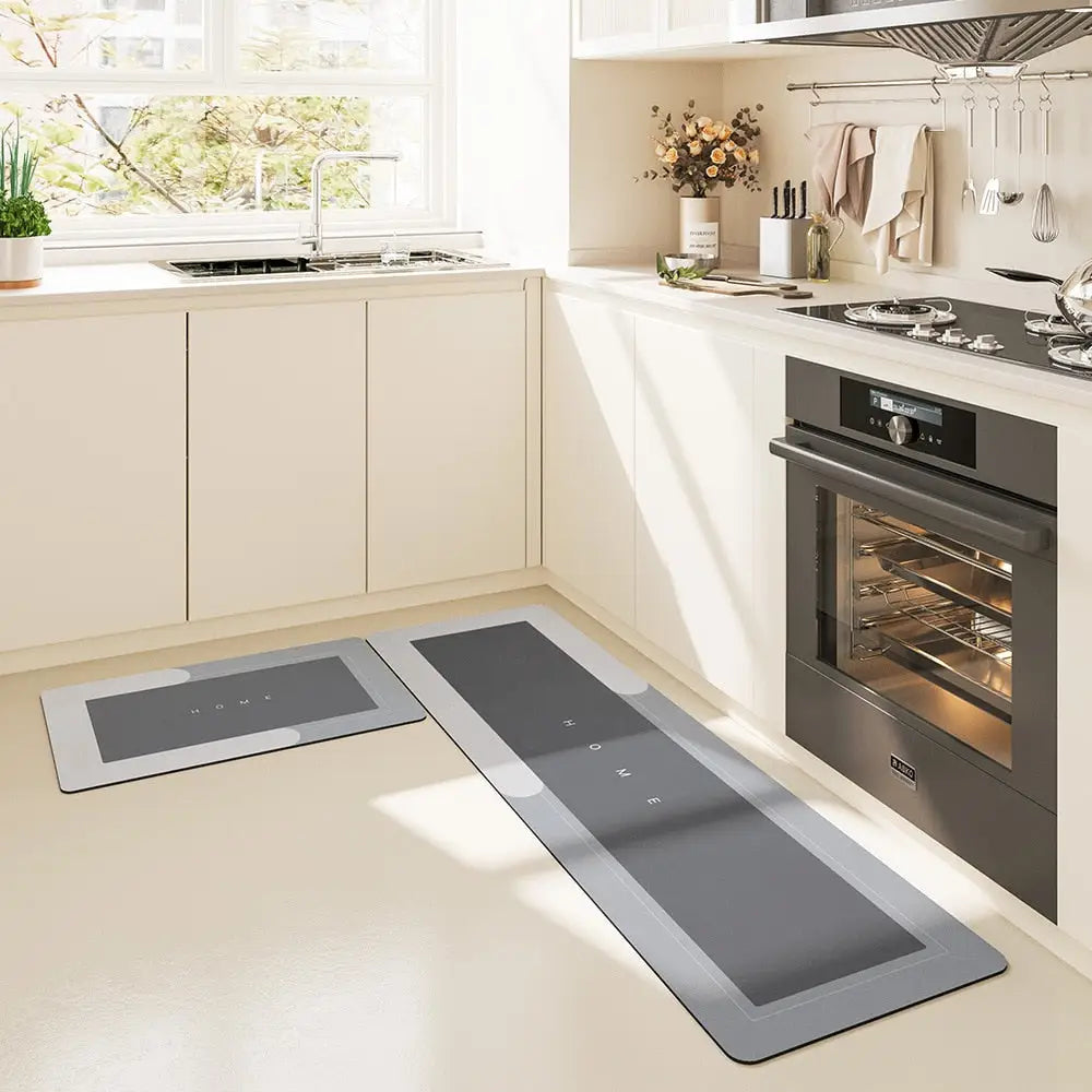 Comfortable Kitchen Mat, Waterproof & Non-Slip Absorbent Polymers