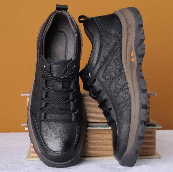 Comfortable Men's Orthopedic Leather Shoes