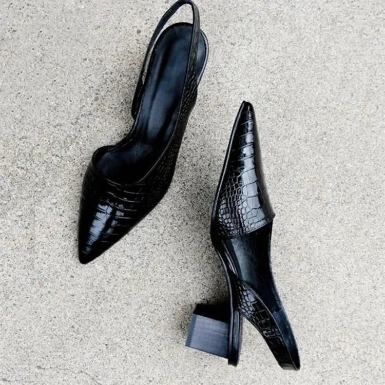Comfortable Orthopaedic Slingback Heels