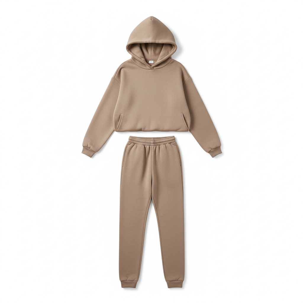 Comfortable Regular Fit Polyester Synthetic Blend Jogging Set