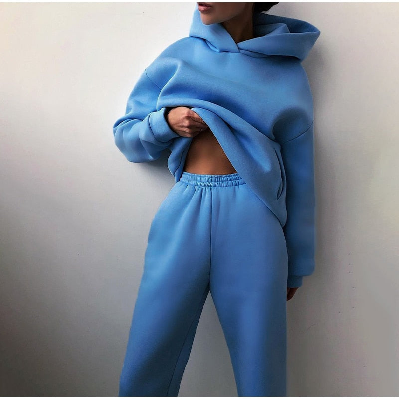 Comfortable Regular Fit Polyester Synthetic Blend Jogging Set