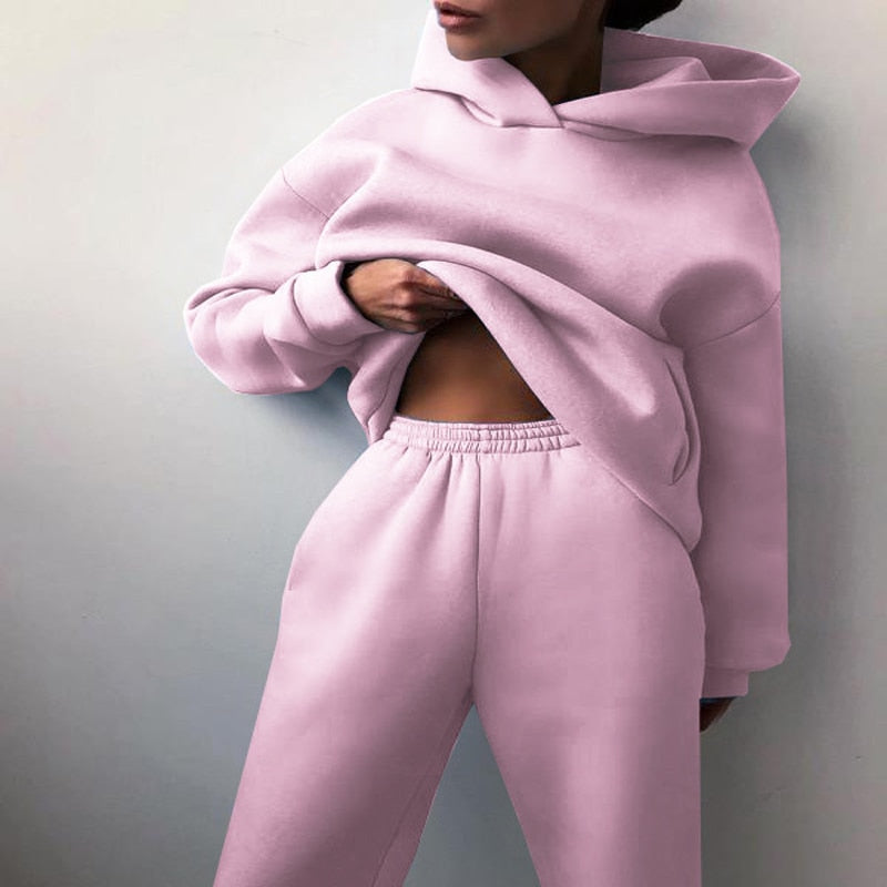 Comfortable Regular Fit Polyester Synthetic Blend Jogging Set