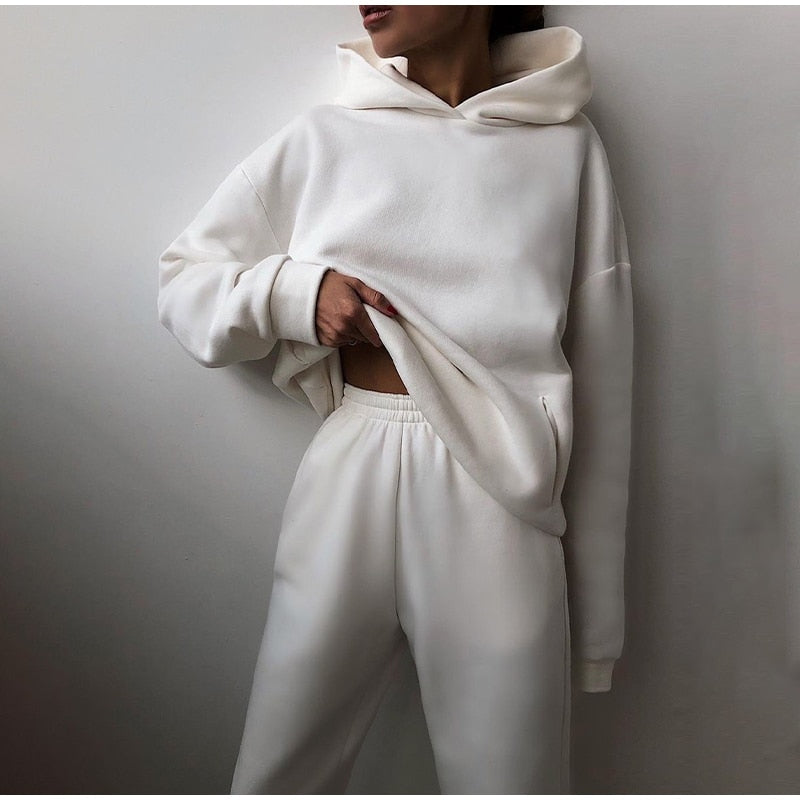 Comfortable Regular Fit Polyester Synthetic Blend Jogging Set