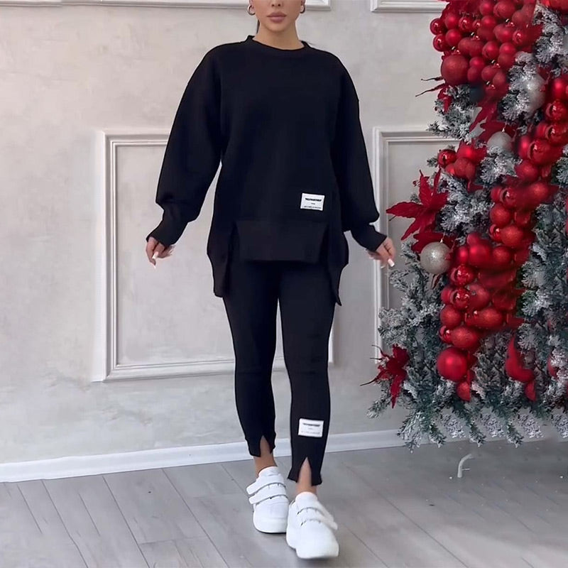 Comfortable Two-Piece Set Combining Comfort with Modern and Elegant Style