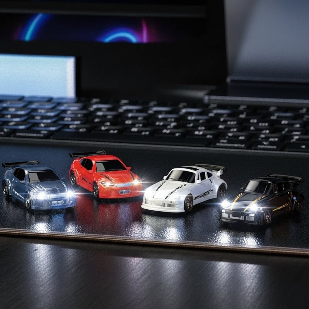 Compact 1:64 Remote Control Drift Car for Smooth Gliding