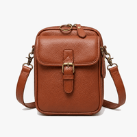 Compact Crossbody Bag with Built-In Wallet