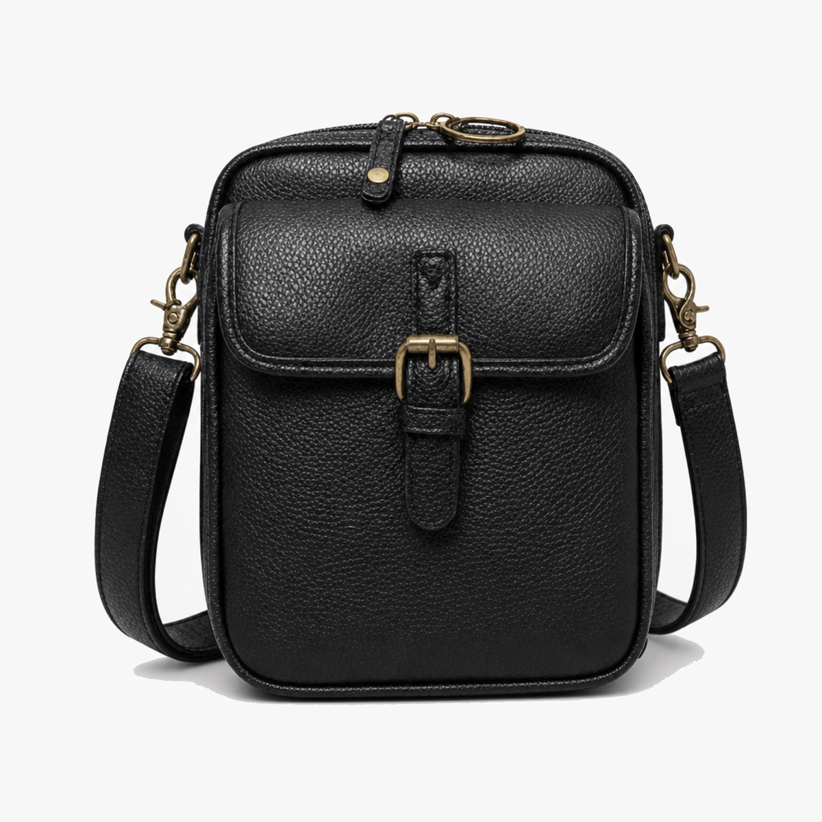 Compact Crossbody Bag with Built-In Wallet