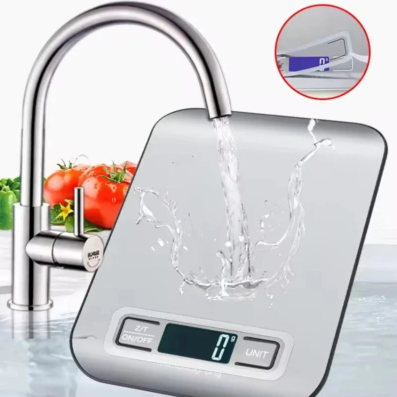 Compact Digital Kitchen Scale