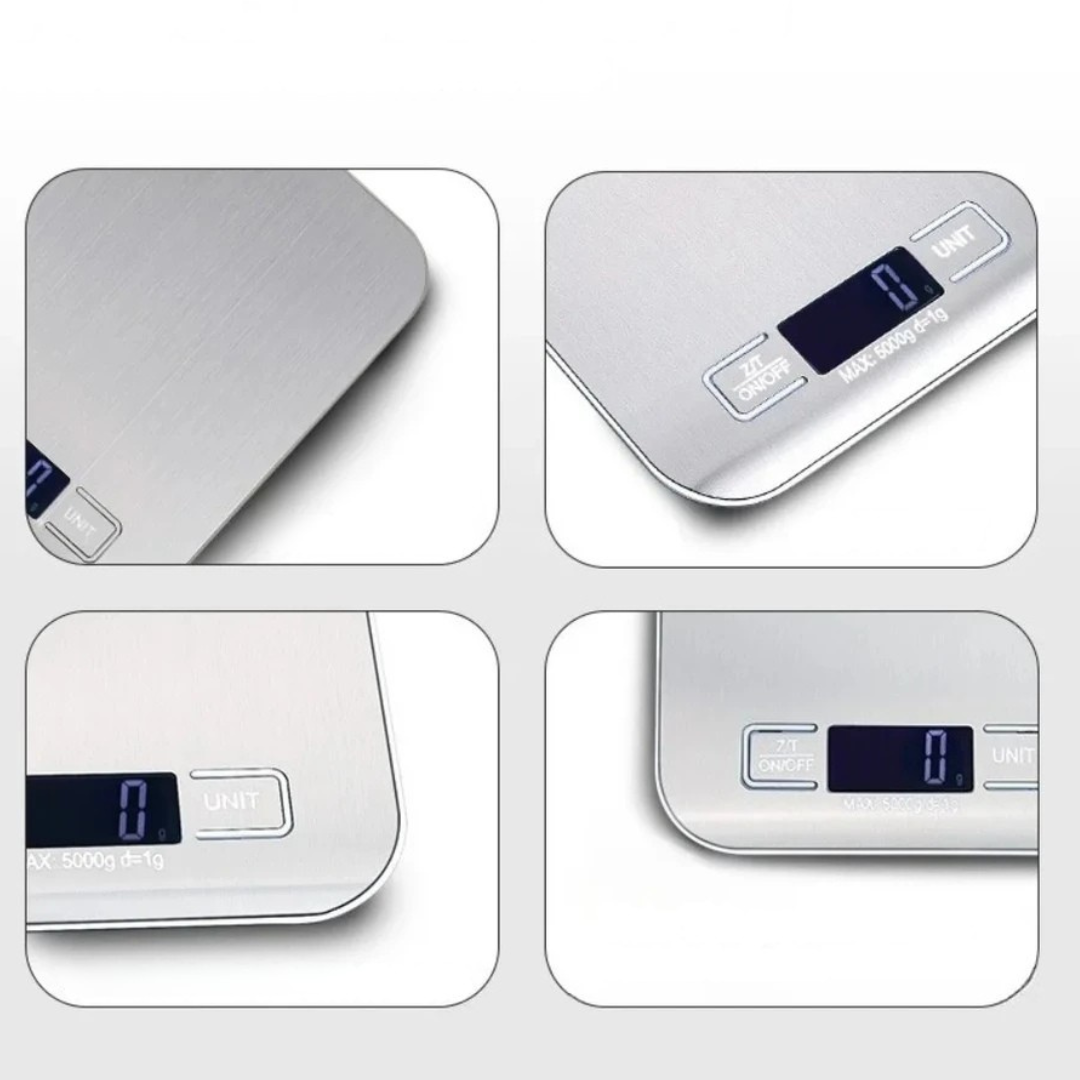 Compact Digital Kitchen Scale