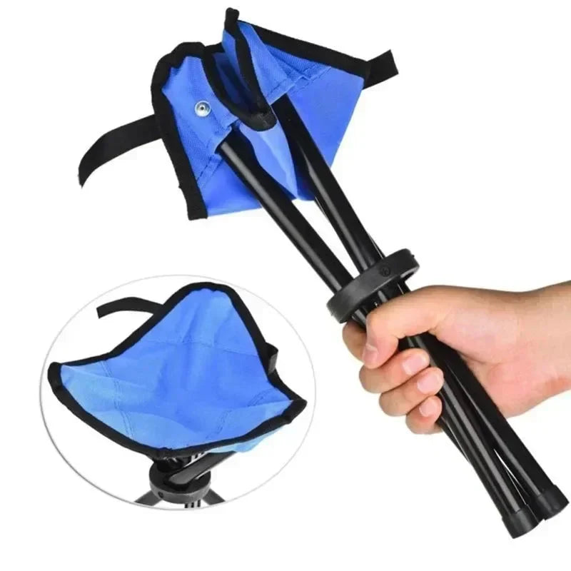Compact Folding Travel Stool – Lightweight Outdoor Chair for Camping, Hiking and Adventures