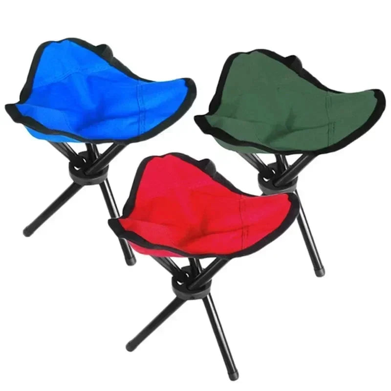 Compact Folding Travel Stool – Lightweight Outdoor Chair for Camping, Hiking and Adventures