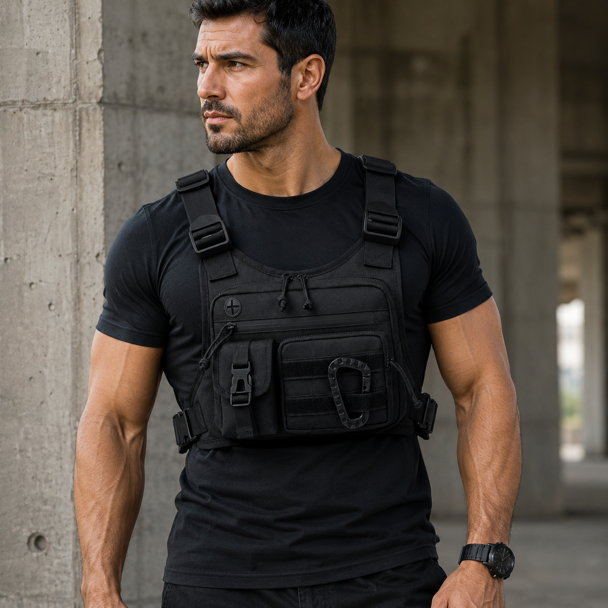 Compact Tactical Chest Rig