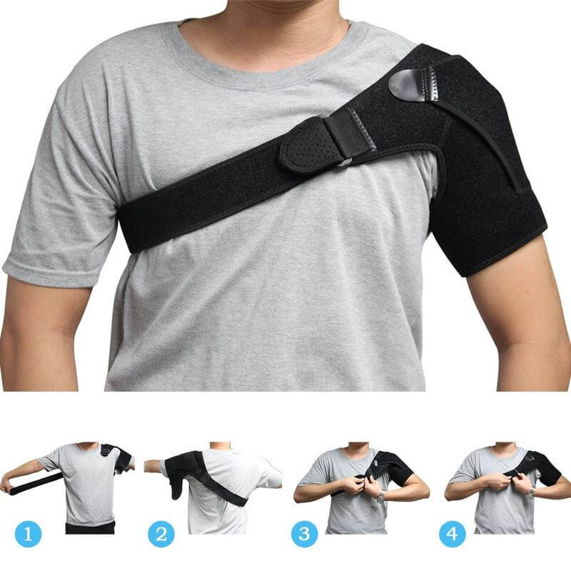 Compression Shoulder Brace for Pain Relief and Recovery Support
