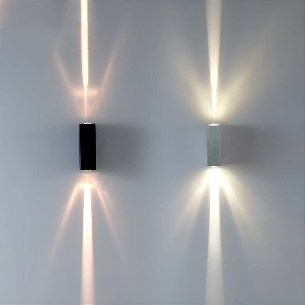 Concrete Look LED Wall Sconce - Modern Indoor/Outdoor Lighting Fixture