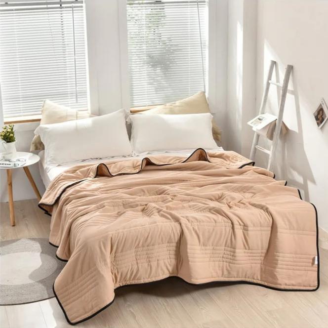 Cool and Cozy Blanket for Refreshing Comfort and Breathable Relaxation