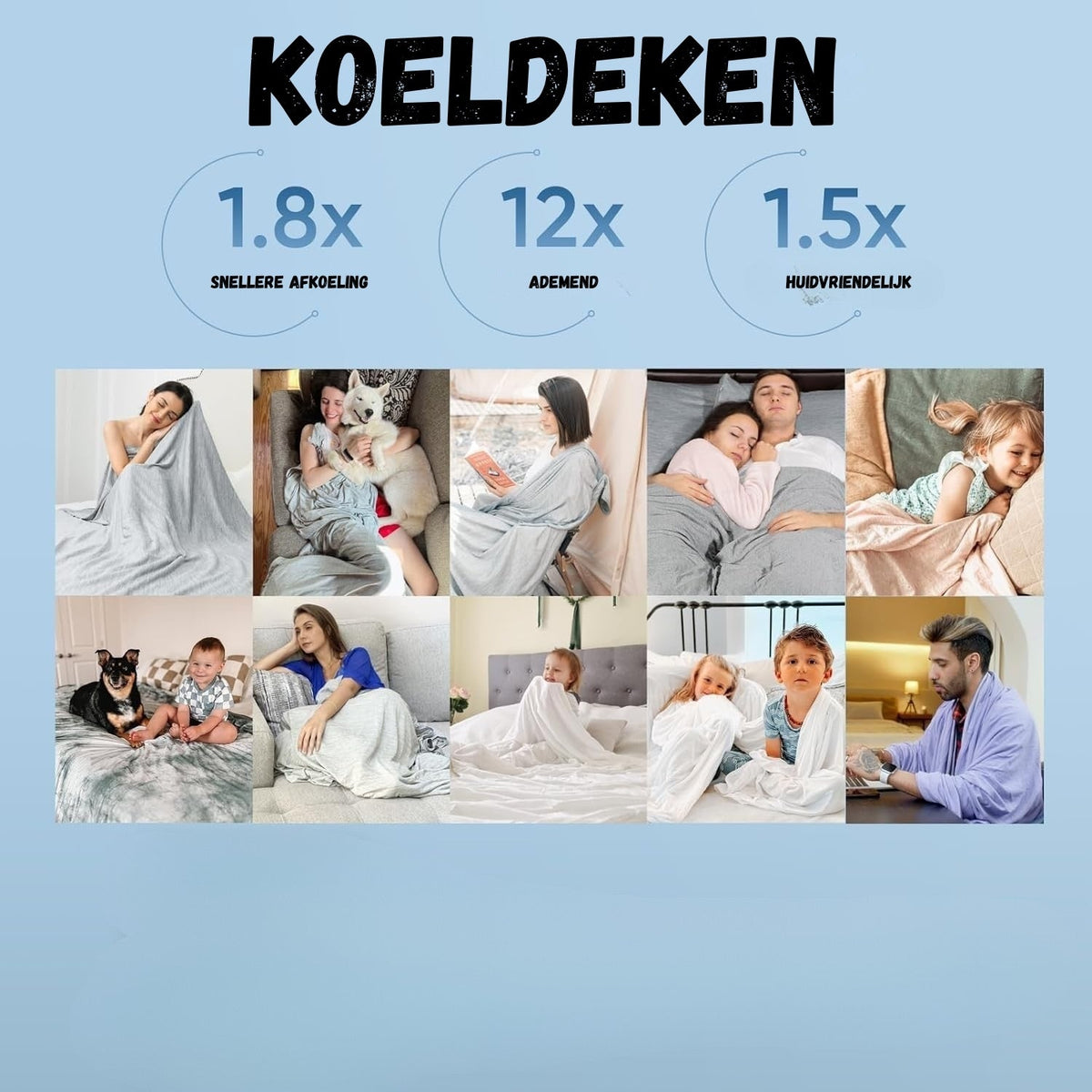 Cooling Blanket - Double-Sided Cooling Summer Blanket
