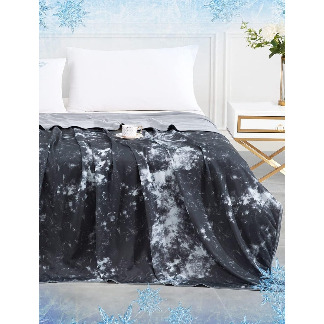 Cooling Blanket - Reversible Summer Blanket - Cool and Soft