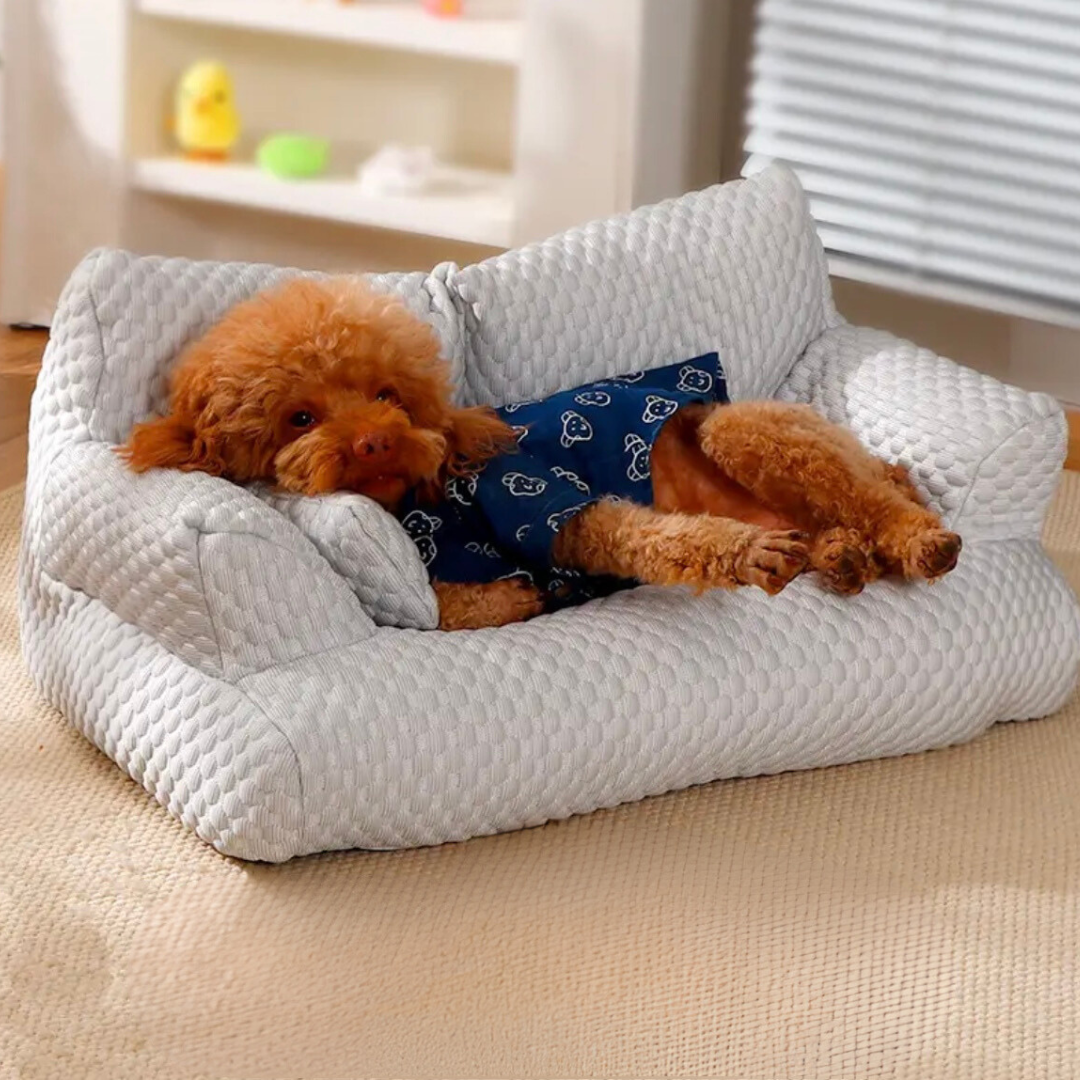 Cooling Dog Sofa in Breathable Fabric